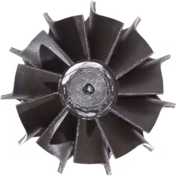 49189-30100-TD04HL-13G-TURBINE-WHEEL-OF-TURBOCHARGER-FOR-MITSUBISHI-4D31-CAT-E110_Top_View_256X256