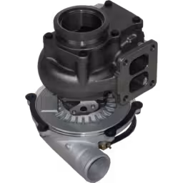 1830496C93-GT3776S-TURBOCHARGER-FOR-NAVISTAR-TRANSIT-BUS-NAVISTAR-DT466E_Bottom_View_Of_45_Degrees_256X256
