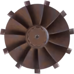 FOR-199284-TW-S2BS-001-TURBINE-WHEEL-OF-TURBOCHARGER-FOR-CAT-EXCAVATOR-CAT-3116DIT_Top_View_256X256