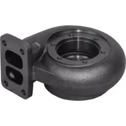 410424-0102-TO4E10-TURBINE-HOUSING-OF-TURBOCHARGER-FOR-VOLVO-TD71G-DEUTZ_Bottom_View_Of_45_Degrees_256X256
