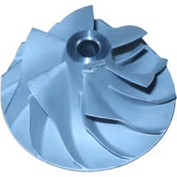 436132-0008-TB25-COMPRESSOR-WHEEL-OF-TURBOCHARGER-FOR-FORD-TRIANST-FORD-JX493ZQ1-95HP_Top_View_Of_45_Degrees_256X256