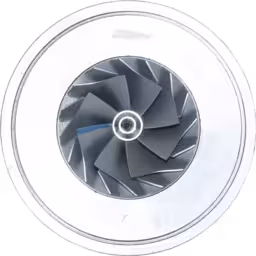 3545754-H2D-CORE-OF-TURBOCHARGER-FOR-PERKINS-CUMMINS_Top_View_256X256