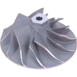 443844-0003-TO4E11-COMPRESSOR-WHEEL-OF-TURBOCHARGER-FOR-DAF-NS156M-210HP-DAF-FA65-210_Top_View_Of_45_Degrees_256X256
