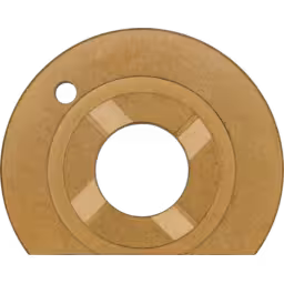 6506-21-0150-KTR90-332E-THRUST-BEARING-OF-TURBOCHARGER-FOR-KOMATSU-SAA6D125E-5-KOMATSU-PC400-7_Top_View_256X256