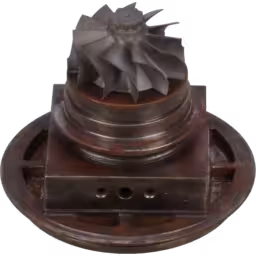 FOR-337-1983-S510C004-CORE-OF-TURBOCHARGER-FOR-CAT-TRUCK-793-HD-CAT-3516B_Bottom_View_Of_45_Degrees_256X256