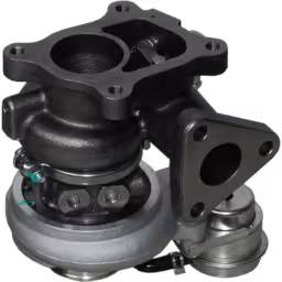 49135-02921-TF035-TURBOCHARGER-FOR-MITSUBISHI-4M41_Bottom_View_Of_45_Degrees_256X256