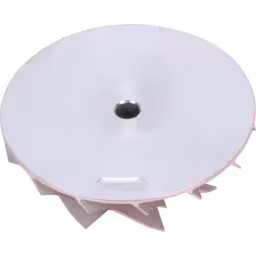 49185-40700-TE06H-16M-12-COMPRESSOR-WHEEL-OF-TURBOCHARGER-FOR-CAT-E320B-CAT-3066T_Bottom_View_Of_45_Degrees_256X256