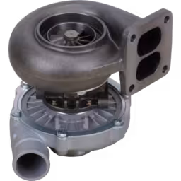 466704-0213-TO4E08-TURBOCHARGER-FOR-KOMATSU-S6D125-KOMATSU-D65EX-12E_Bottom_View_Of_45_Degrees_256X256
