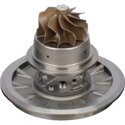 712401-0002-J96-CORE-OF-TURBOCHARGER_Bottom_View_Of_45_Degrees_256X256