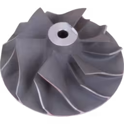 447450-0224-CW-TO4E15-COMPRESSOR-WHEEL-OF-TURBOCHARGER-FOR-KOMATSU-SA6D108-KOMATSU-PC300-6_Top_View_Of_45_Degrees_256X256