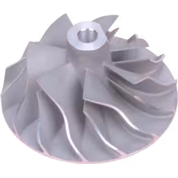 312161-S2A-COMPRESSOR-WHEEL-OF-TURBOCHARGER-FOR-DEUTZ-TRUCK-DEUTZ-4L1013_Top_View_Of_45_Degrees_256X256