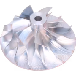 141-1469-S4DS-COMPRESSOR-WHEEL-OF-TURBOCHARGER-FOR-CAT-TRUCK-CAT-3406C_Top_View_Of_45_Degrees_256X256