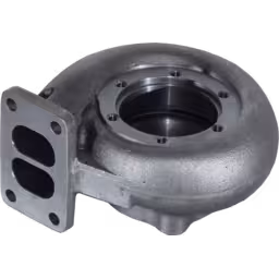 443548-0001-TO4B27-TURBINE-HOUSING-OF-TURBOCHARGER-FOR-MERCEDES-BENZ-TRUCKS-1617-BENZ-OM352A-5700CC-168HP_Bottom_View_Of_45_Degrees_256X256