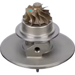 12707100001-B2-B2-3067NRAKB-0-70-CORE-OF-TURBOCHARGER-FOR-CAT-C6-CAT-953D_Bottom_View_Of_45_Degrees_256X256