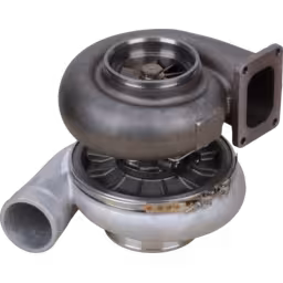 407370-5009-T18A40-TURBOCHARGER-FOR-DETROIT-DIESEL-12V150T_Bottom_View_Of_45_Degrees_256X256