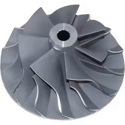 171729-S200S022-COMPRESSOR-WHEEL-OF-TURBOCHARGER-FOR-CAT-E325C-CAT-3126B_Top_View_Of_45_Degrees_256X256