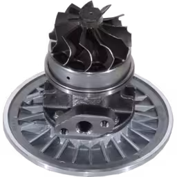 447450-0197-TO4E-CORE-OF-TURBOCHARGER-FOR-MWM-TRUCK-MWM-6-10TCA_Bottom_View_Of_45_Degrees_256X256