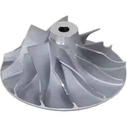 442293-0006-TO4E04-COMPRESSOR-WHEEL-OF-TURBOCHARGER-FOR-VOLVO-TD61F-TD61FB-206HP-VOLVO-FE6-FL6_Top_View_Of_45_Degrees_256X256