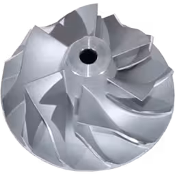 49177-44400-TD04-12T-COMPRESSOR-WHEEL-OF-TURBOCHARGER-FOR-MITSUBISHI-4M40_Top_View_Of_45_Degrees_256X256