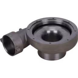 Compressor-Housing-Cast-iron-GT604102BL-451839-0005-For-Caterpillar-Industrial-GT6041BLN-Turbo-709265-5005S-709265-9005S-3052681-305-2681_Bottom_View_Of_45_Degrees_256X256