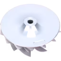 J96-COMPRESSOR-WHEEL-FOR-10R02660-CW-OF-TURBOCHARGER_Bottom_View_Of_45_Degrees_256X256