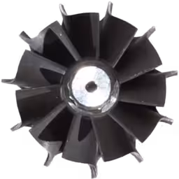 49135-30100-TF035HM-12T-TURBINE-WHEEL-OF-TURBOCHARGER-FOR-MITSUBISHI-4D56_Top_View_256X256