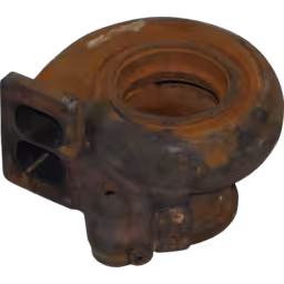 FOR-10R2301-TH-GTA5008BS-TURBINE-HOUSING-OF-TURBOCHARGER-FOR-CAT-TRUCK-CAT-C15_Bottom_View_Of_45_Degrees_256X256