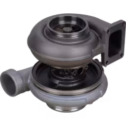 407370-9009-T18A40-TURBOCHARGER-FOR-DETROIT-DIESEL-12V150T_Bottom_View_Of_45_Degrees_256X256