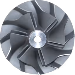 441793-0009-TA4502-COMPRESSOR-WHEEL-OF-TURBOCHARGER-FOR-VOLVO-TD100D-VOLVO-F10_Front_View_256X256