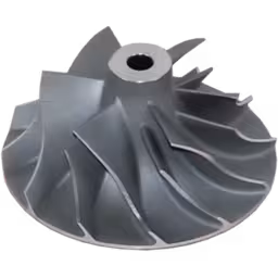 441793-0009-TA4502-COMPRESSOR-WHEEL-OF-TURBOCHARGER-FOR-VOLVO-TD100D-VOLVO-F10_Top_View_Of_45_Degrees_256X256