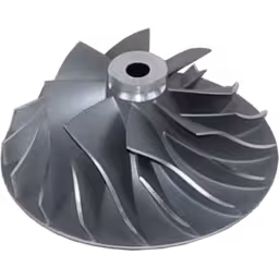3599593-HX35W-COMPRESSOR-WHEEL-OF-TURBOCHARGER-FOR-DAEWOO-DH220-5-CUMMINS-6BT_Top_View_Of_45_Degrees_256X256