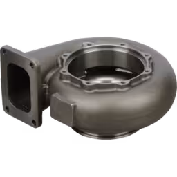 4077380005-T18A40-TURBINE-HOUSING-OF-TURBOCHARGER-FOR-DETROIT-DIESEL-INDUSTRIAL_Bottom_View_Of_45_Degrees_256X256