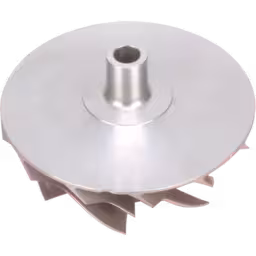 451936-0003-GT5002BS-COMPRESSOR-WHEEL-OF-TURBOCHARGER-FOR-CAT-EARTH-MOVING_Bottom_View_Of_45_Degrees_256X256