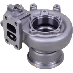 169477-S300G-TURBINE-HOUSING-OF-TURBOCHARGER-FOR-CAT-TRACTOR-CAT-3126E_Bottom_View_Of_45_Degrees_256X256