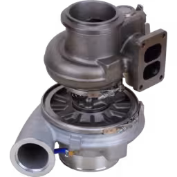 JM0077-GTA5008BS-TURBOCHARGER-FOR-CAT-EARTH-MOVING_Bottom_View_Of_45_Degrees_256X256