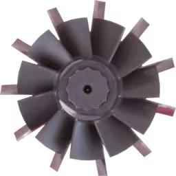 3539805-11-J96-TURBINE-WHEEL-OF-TURBOCHARGER_Top_View_256X256