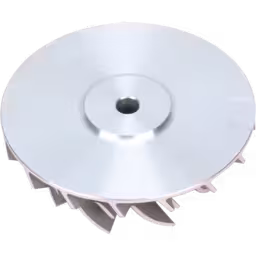 409179-0019-TO4B11-COMPRESSOR-WHEEL-OF-TURBOCHARGER-FOR-JOHN-DEERE-6404T-JOHN-DEERE-4620_Bottom_View_Of_45_Degrees_256X256