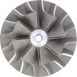 409179-0019-TO4B11-COMPRESSOR-WHEEL-OF-TURBOCHARGER-FOR-JOHN-DEERE-6404T-JOHN-DEERE-4620_Top_View_256X256