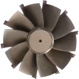 754195-2-GTA5518L-TURBINE-WHEEL-OF-TURBOCHARGER-FOR-CAT-C18-CAT-988H-EARTH-MOVING_Top_View_256X256