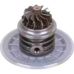 FOR-711736-0026-GT2556-CORE-OF-TURBOCHARGER-FOR-PERKINS-1104C-44T-90HP-CAT-3054_Bottom_View_Of_45_Degrees_256X256