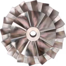 178844-CW-S510C004-COMPRESSOR-WHEEL-OF-TURBOCHARGER-FOR-CAT-TRUCK-793-HD-CAT-3516B_Top_View_256X256