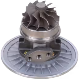 447450-0082-TBP417-CORE-OF-TURBOCHARGER-FOR-KOMATSU-WA420-3-KOMATSU-SA6D108-1G_Bottom_View_Of_45_Degrees_256X256