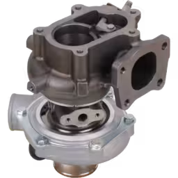 700716-5009-GT2560S-TURBOCHARGER-FOR-ISUZU-TRUCK-NPR-ISUZU-4HE1XS_Bottom_View_Of_45_Degrees_256X256