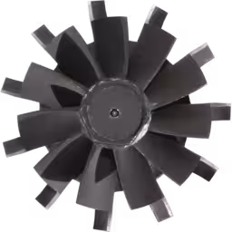 NN171302-RHB7-78003P20NFBRL515B-TURBINE-WHEEL-OF-TURBOCHARGER-FOR-ISUZU-UH07-7-ISUZU-6BD1T(CI12)_Top_View_256X256