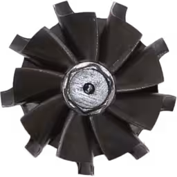 717904-0001-GT1749V-TURBINE-WHEEL-OF-TURBOCHARGER-FOR-BMW-M47TU-E46-2002-BMW-120D_Top_View_256X256