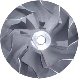 409096-0011-TA3117-COMPRESSOR-WHEEL-OF-TURBOCHARGER-FOR-PERKINS-T3-152-CUMMINS_Front_View_256X256