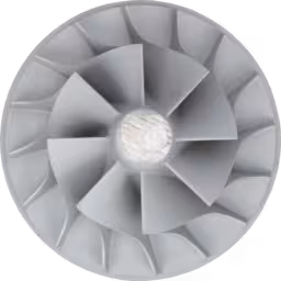 KTR90-2-CCW-J96-COMPRESSOR-WHEEL-OF-TURBOCHARGER_Top_View_256X256