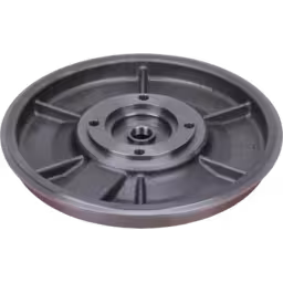 3594217-BP-HX80-BACK-PLATE-OF-TURBOCHARGER-FOR-CUMMINS-TA-LUFT-CUMMINS-KTA50_Bottom_View_Of_45_Degrees_256X256