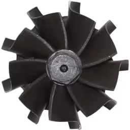 434714-0003-GT17-TURBINE-WHEEL-OF-TURBOCHARGER-FOR-SSANG-YONG-MUSSO-BENZ-OM661-1997-100HP_Top_View_256X256