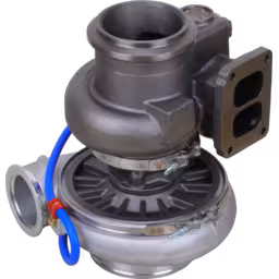 JM0443-GT4708BJNS-TURBOCHARGER-FOR-DETROIT-DIESEL-DETROIT-DIESEL_Bottom_View_Of_45_Degrees_256X256